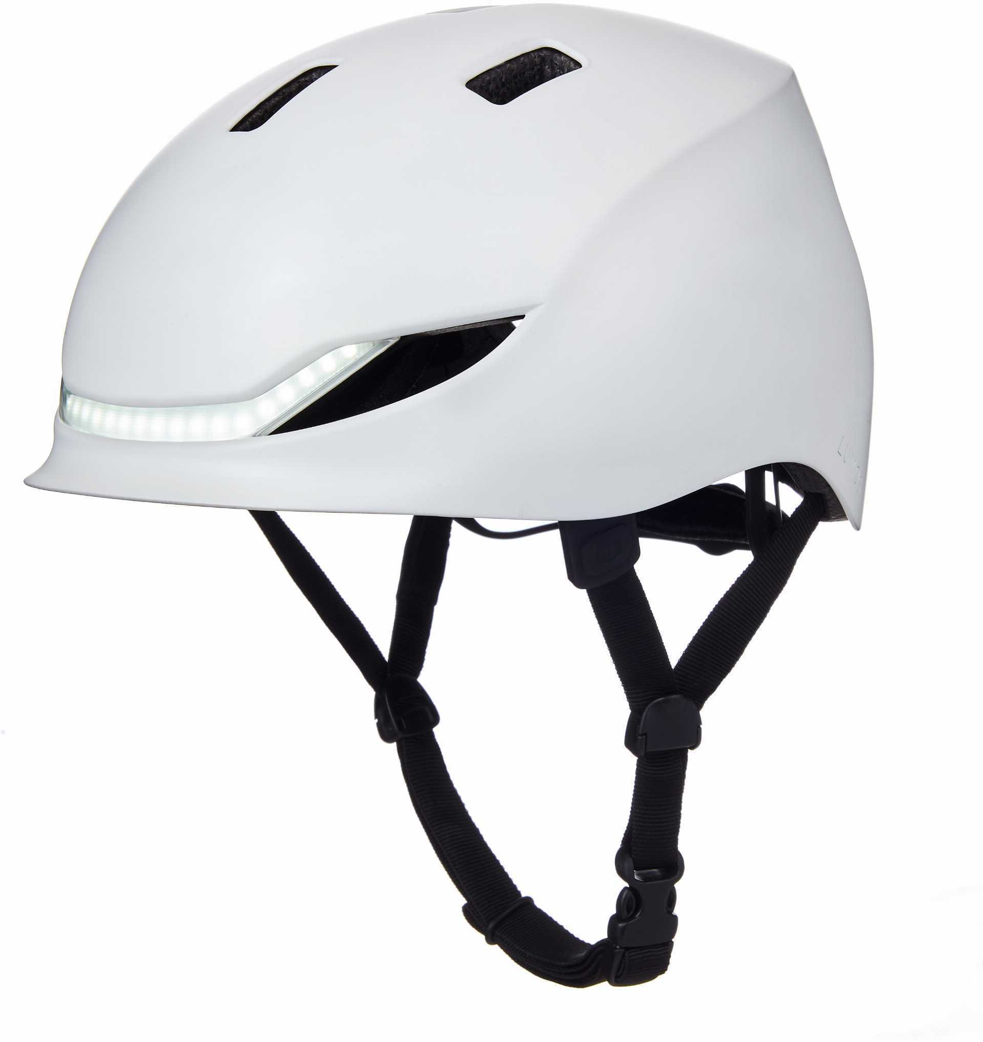 Lumos Street Helm jet white 56-61 cm