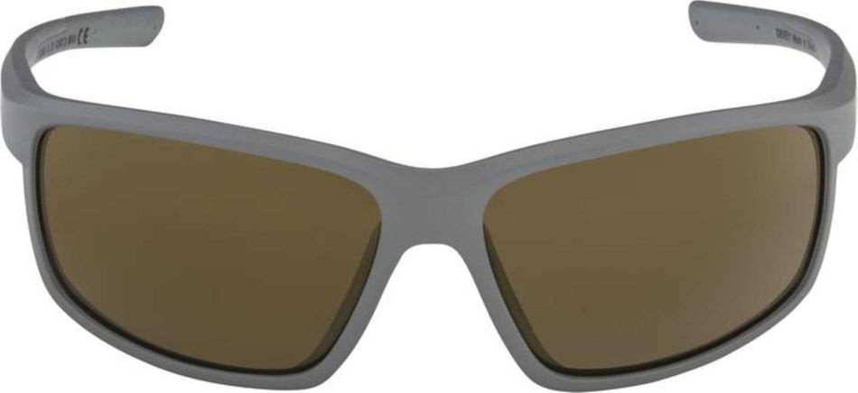 Alpina Defey Sportbrille moon-grey matt/mirror bronce