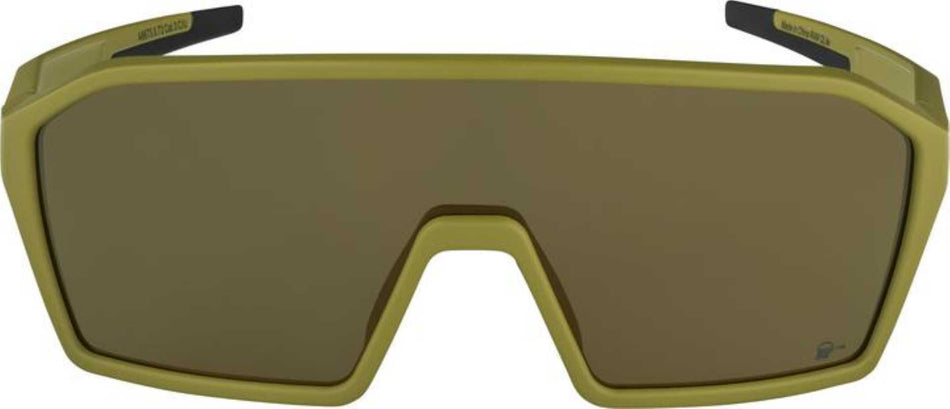 Alpina Ram Q-Lite Sportbrille olive matt/mirror gold