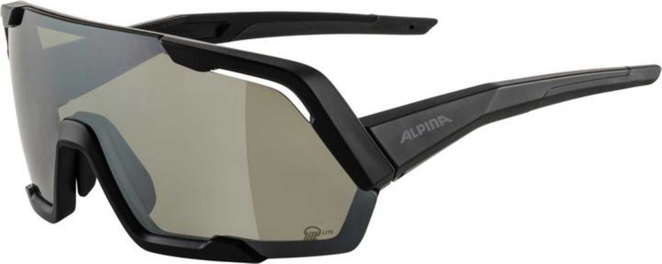 Alpina Rocket Q-Lite Sportbrille black matt/mirror silver