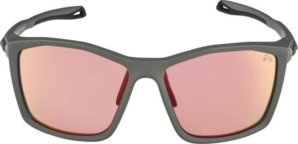 Alpina Twist Five QV Sportbrille moon-grey matt/quattro/variofl.mirror+ rainb.