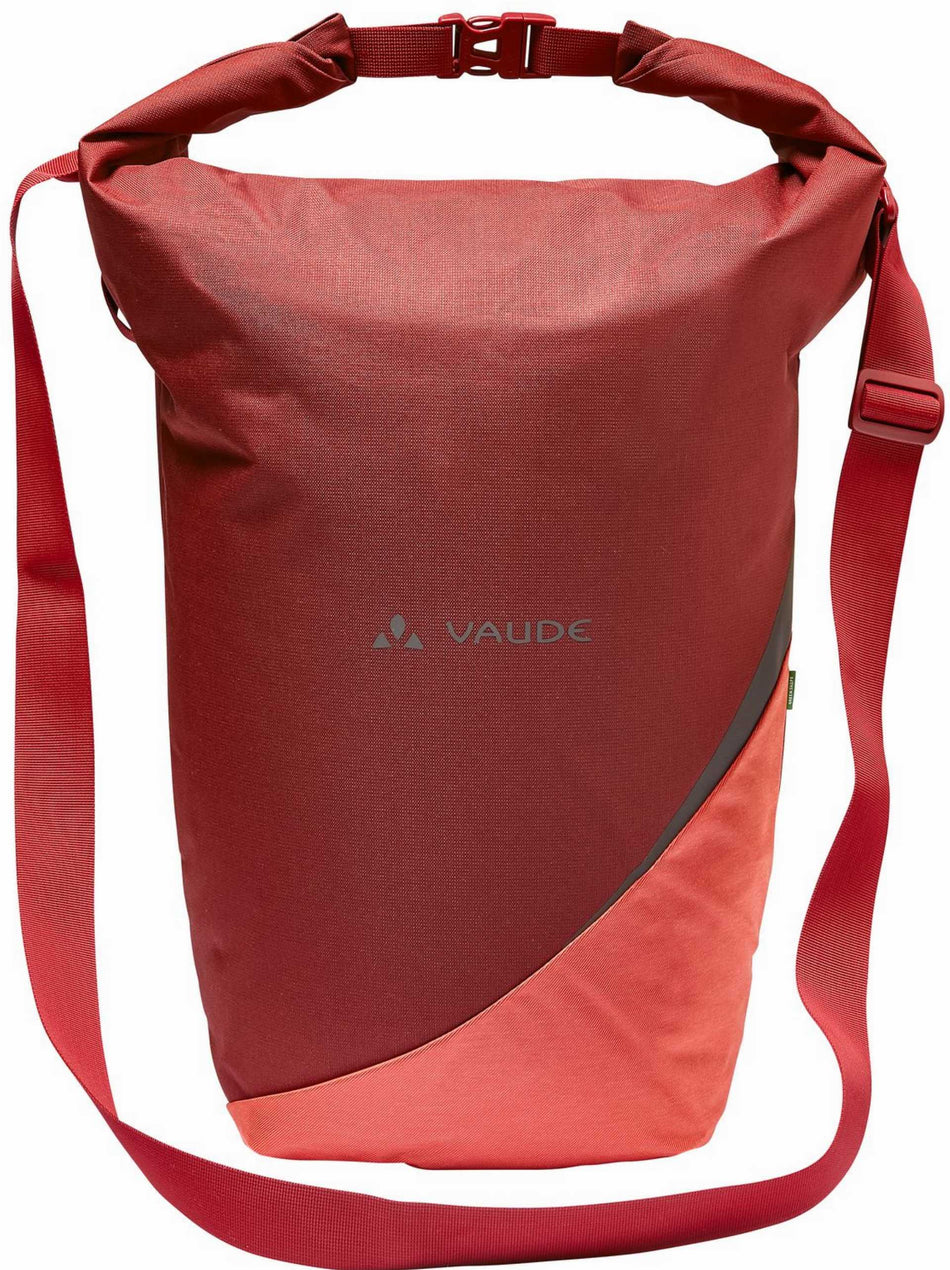 Vaude Road Master Urban Doppel-Fahrradtasche dark cherry 32 + 6 L
