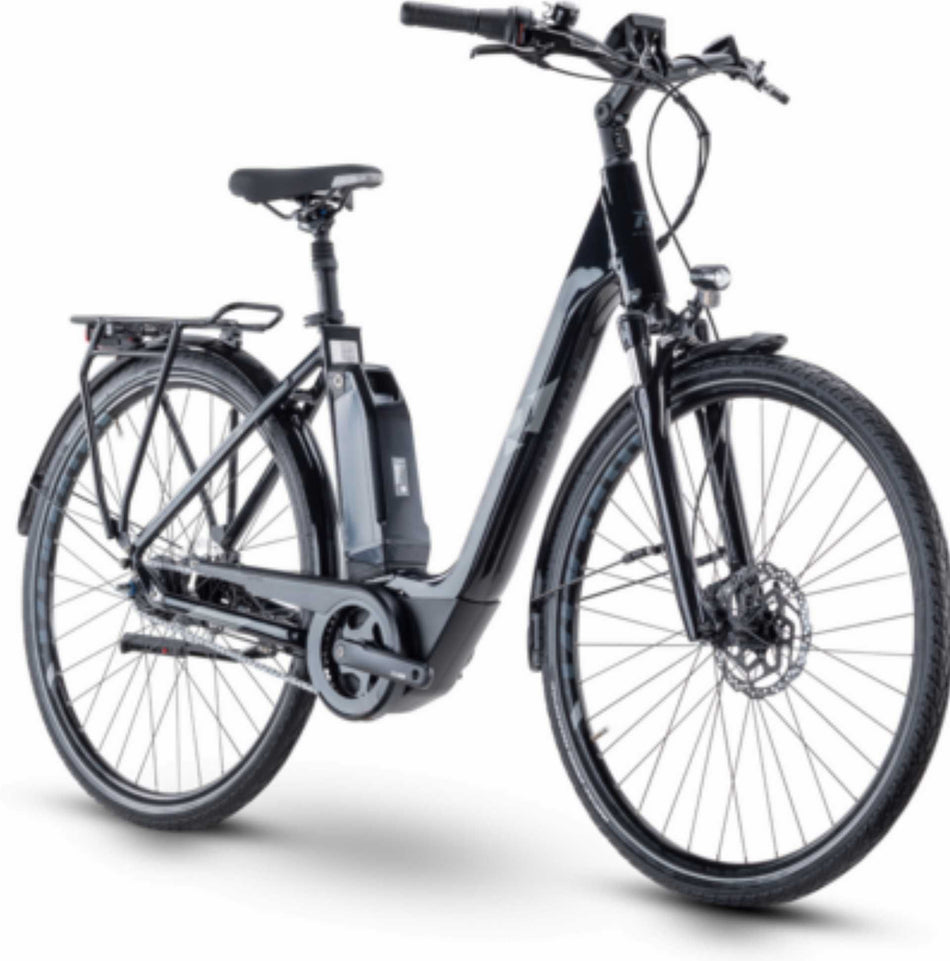 Raymon CityRay E 4.0 CB 500 Wh E-Bike Wave black/grey