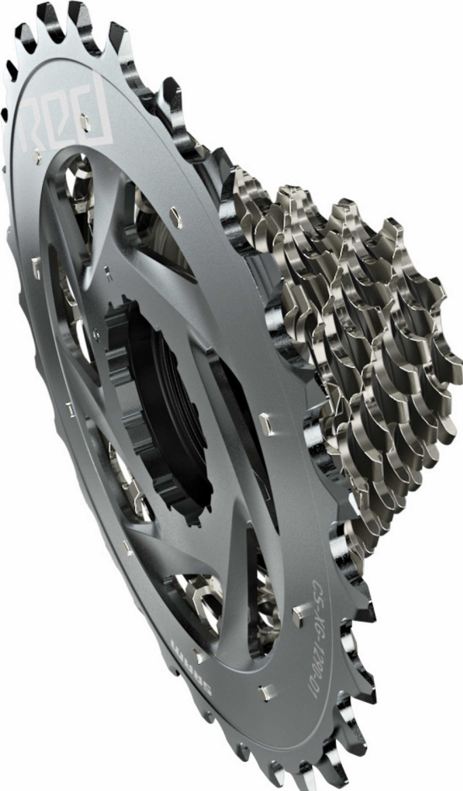 SRAM XG-1290 Kassette 12-fach silber