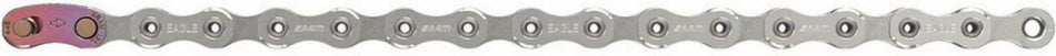 SRAM X01 Eagle Hollow Pin Kette für 12-fach inkl. Kettenschloss silber 126 Glieder