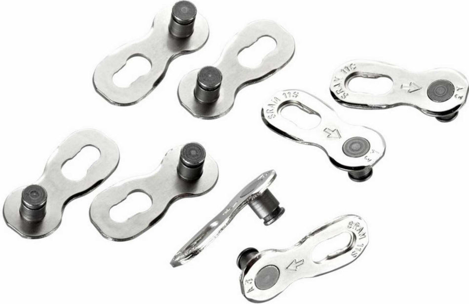 SRAM PowerLock Kettenschloss 11-fach - 1 Stk. auf Blsiterkarte silber