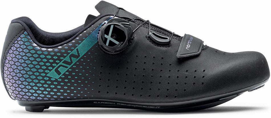 Northwave Core Plus 2 Woman Rennradschuhe black/iridescent