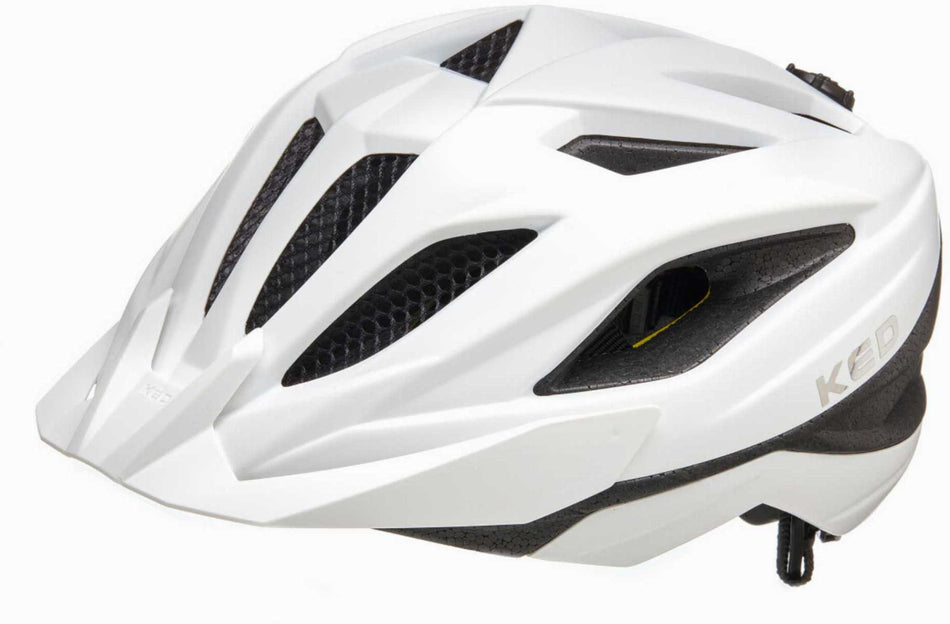KED Street Junior Mips Kinder-Helm white matt