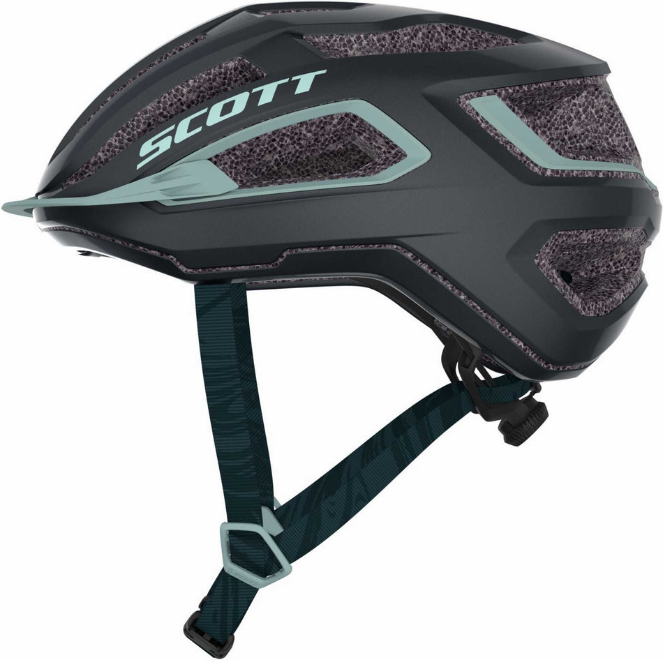Scott Arx Rennrad-Helm petrol green