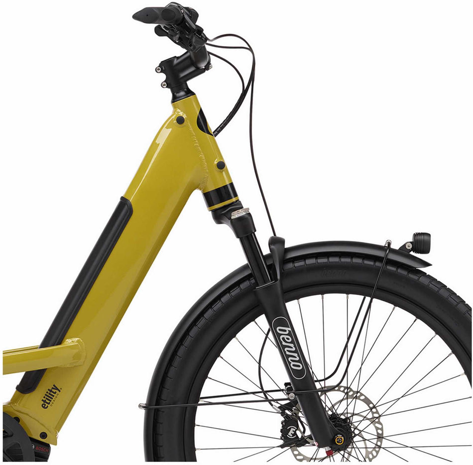 Benno Bikes 46er 10D CX 500 Wh E-Lastenrad Kompakt 26"/24" wasabi green easy one size