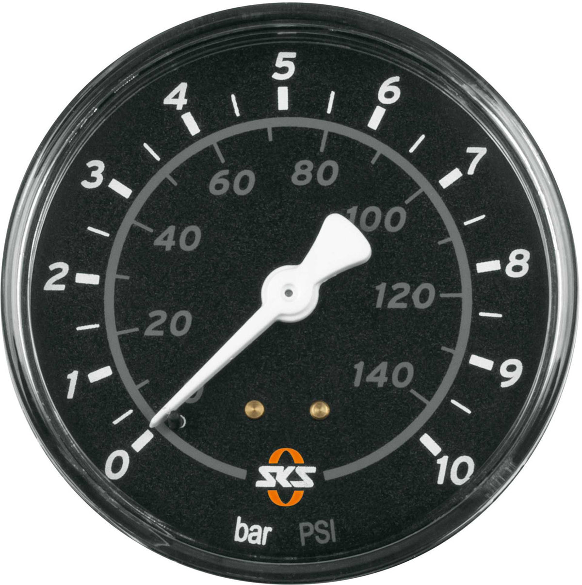 SKS GERMANY Ersatzmanometer D63 kompatibel mit Airkompressor Compact 10.0