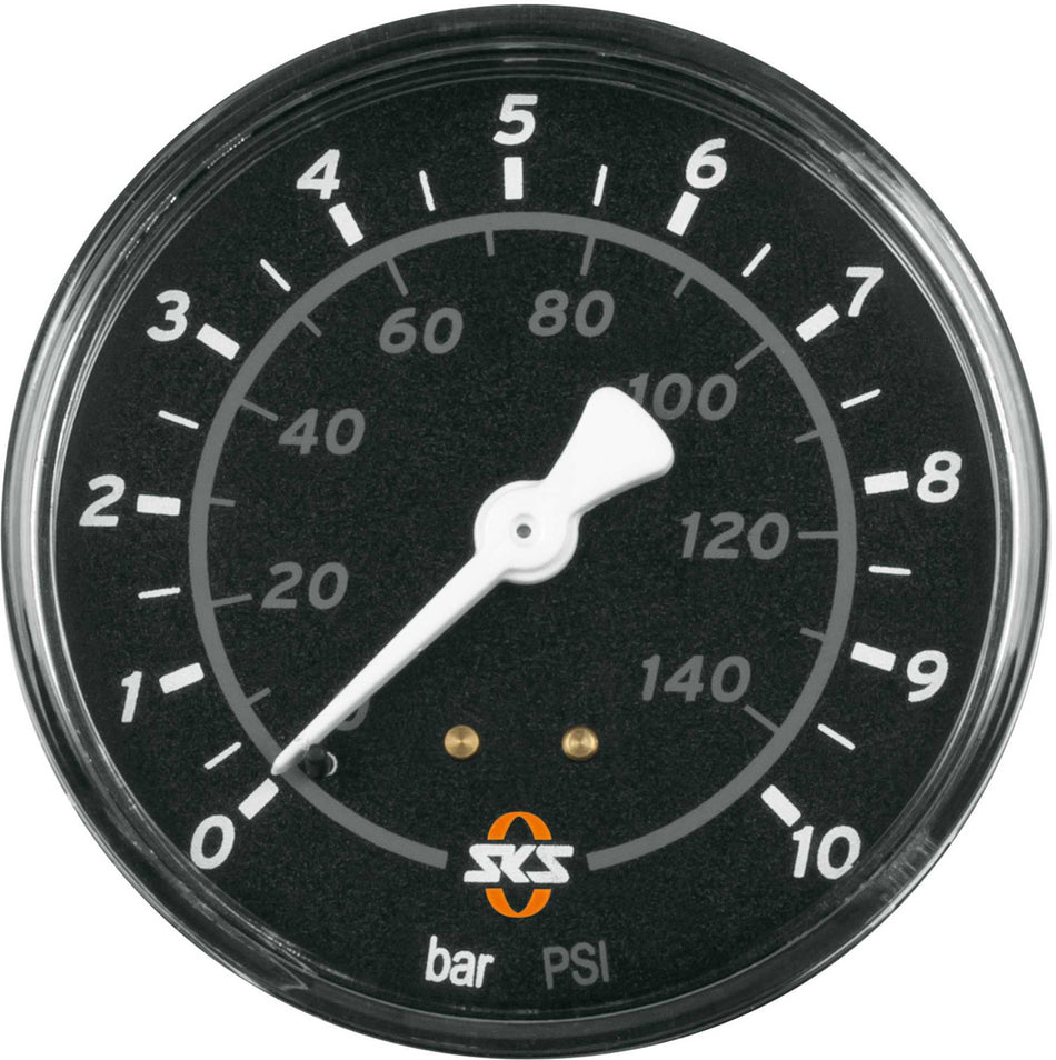 SKS GERMANY Ersatzmanometer D63 kompatibel mit Airkompressor Compact 10.0