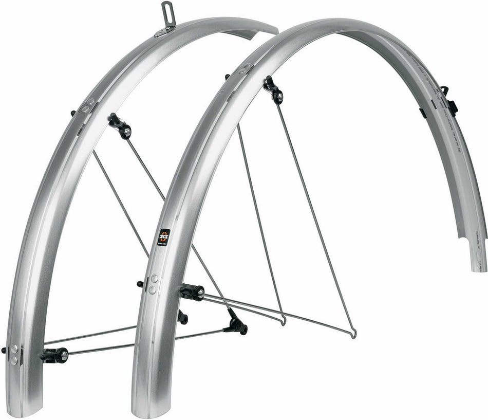 B-Ware - SKS Bluemels Basic Schutzblech-Set 28" silver (Gebrauchtware)