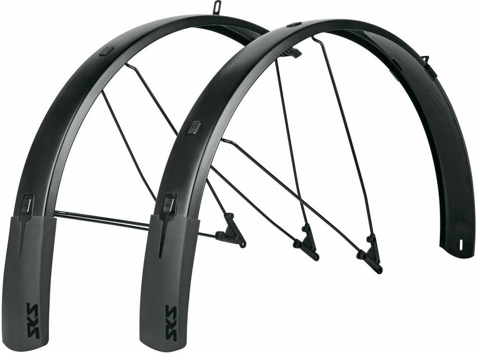 B-Ware - SKS Bluemels Style Schutzbleche-Set 27,5"-29" schwarz-matt (Gebrauchtware)