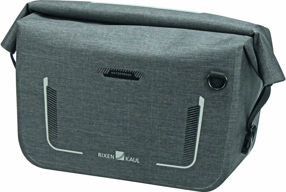 KLICKfix Lightpack Max Waterproof Lenkertasche grau 10 L