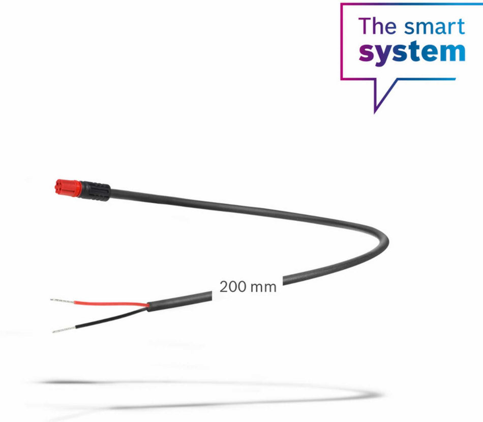 Bosch Lichtkabel Rücklicht für smartes System schwarz