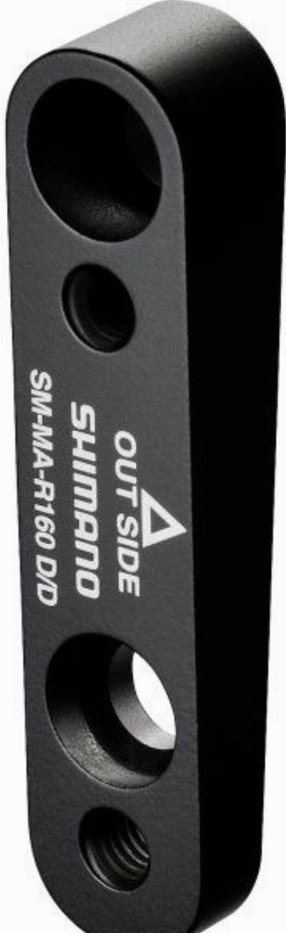 Shimano Scheibenbremsadapter Flat Mount 160mm mit Schrauben und Stop-Ring