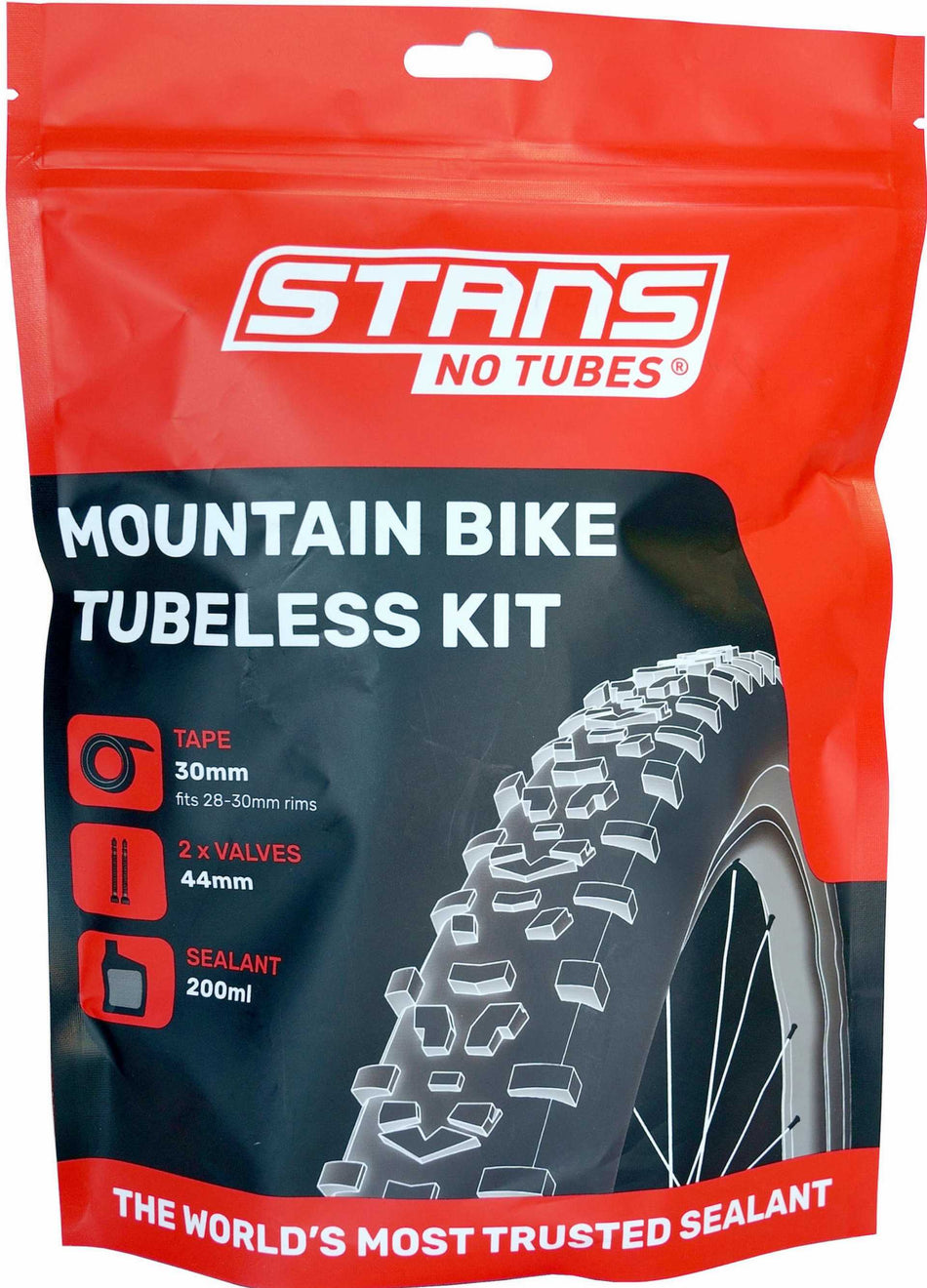 Notubes Stans Tubeless Kit Umrüstset 30 mm MTB