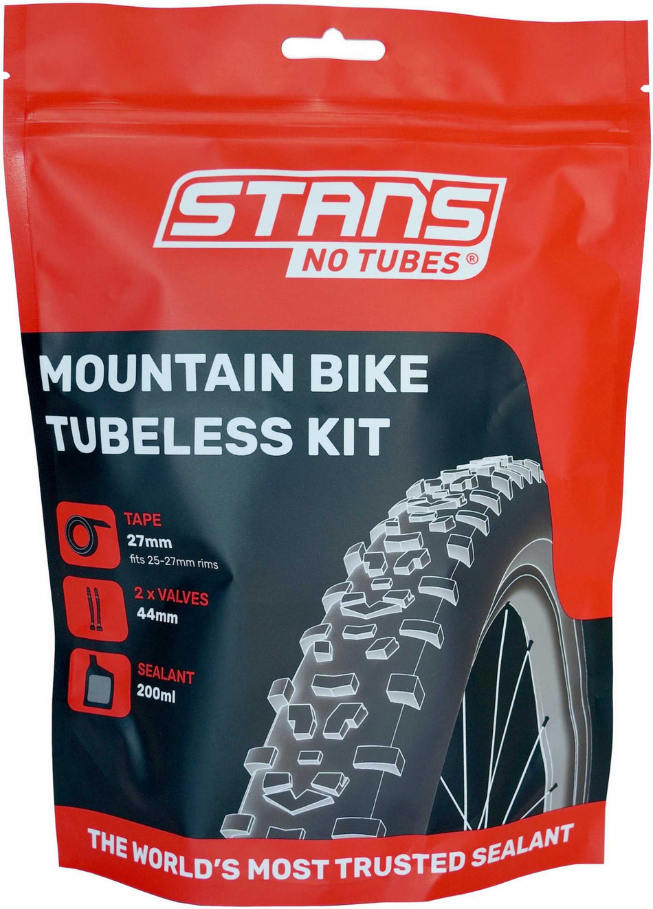 Notubes Stans Tubeless Kit Umrüstset 27 mm MTB