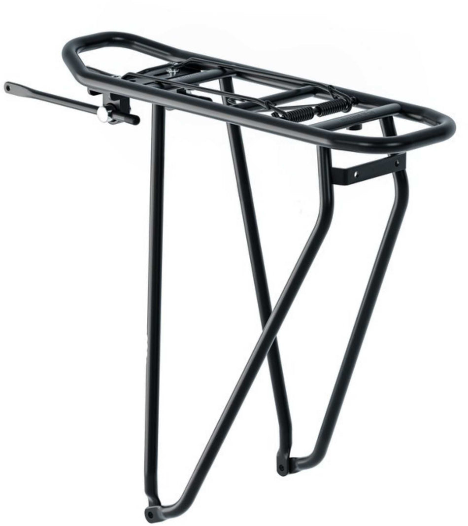 Racktime Basic 2.0 Gepäckträger 28" mit Federklappe Snapit 2.0 schwarz
