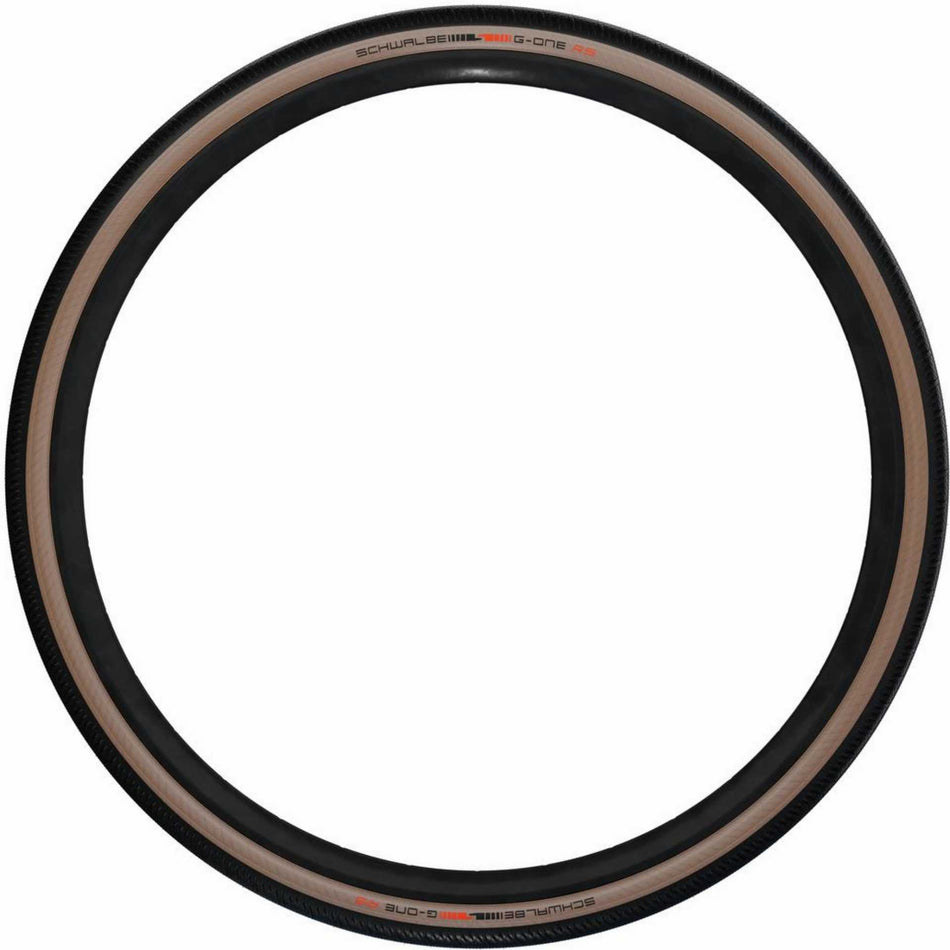 Schwalbe G-One RS Evo Super Race V-Guard Evolution Line, TLE, Faltreifen 28" Addix Race transparent sidewall