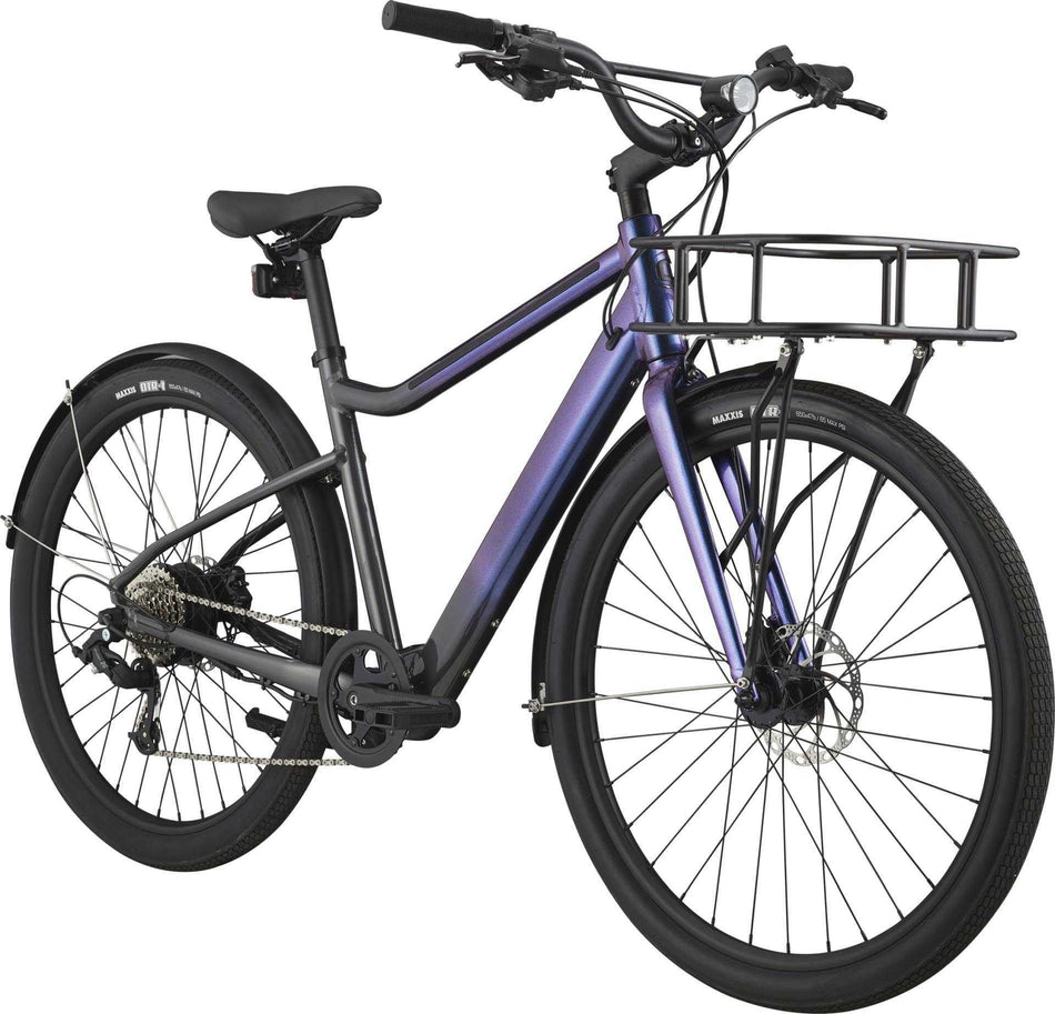 Cannondale Treadwell Neo 2 EQ 250 Wh E-Bike Diamant 27,5" purple haze