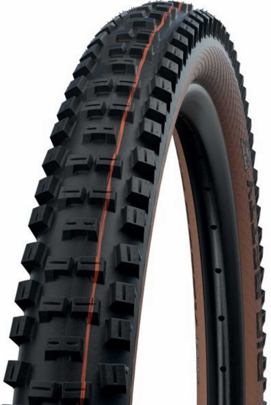Schwalbe Big Betty Evo Addix Soft Evolution Line, TLE, Faltreifen 27,5" SnakeSkin, Super Gravity schwarz/bronze 62-584