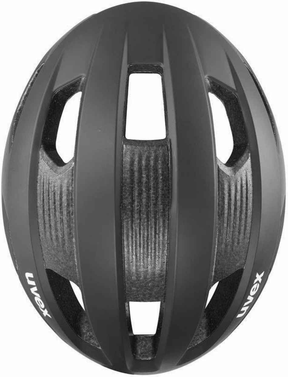 Uvex Rise CC Rennrad-Helm all black matt