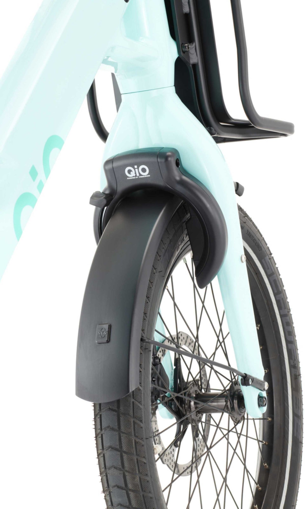 qio fahrradschloss Qio Schlossset Trelock RS 480 + Einsteckkette 100cm + Akkuschliesszyli – Biketech24