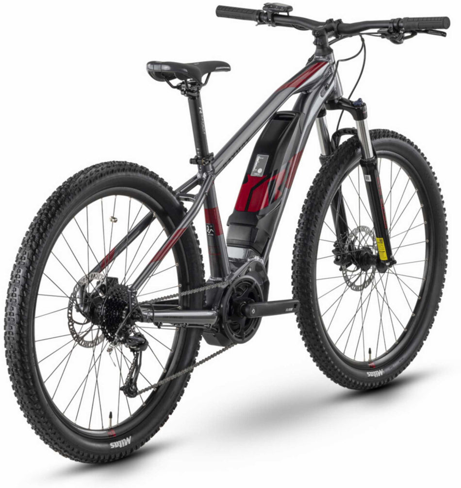 Raymon HardRay E 3.0 500 Wh E-Bike Hardtail Diamant 27,5" anthracite metallic/deep red