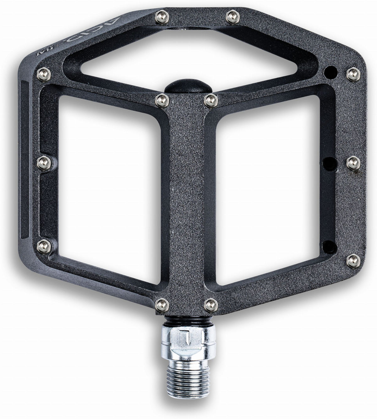 acid pedale flat a3-zp Acid FLAT A3-ZP R Pedale black 115 x 100 x 18 mm – Biketech24