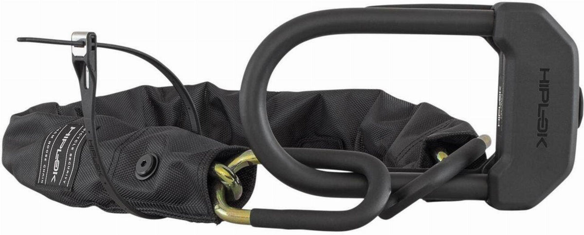 fahrradschloss pearl Hiplok EDX Bügelschloss + Schlaufenkette schwarz – Biketech24
