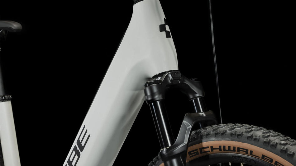 Cube Reaction Hybrid SLT 750 Wh E-Bike Easy Entry 27,5" silver´n´cream