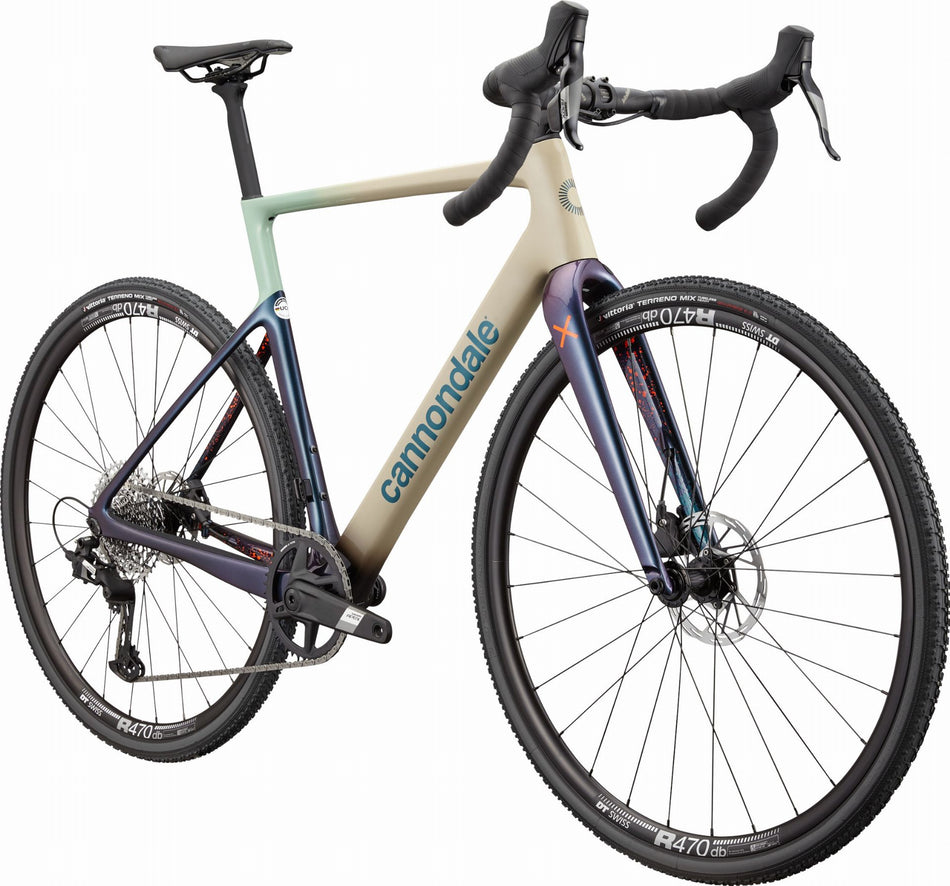 Cannondale SuperSix EVO CX Rennrad Diamant 28" quicksand
