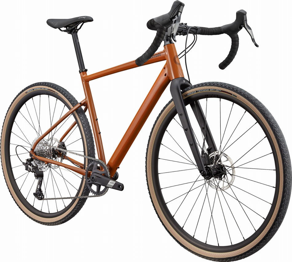 Cannondale Topstone Apex 1 Gravelbike Diamant 28" cinnamon