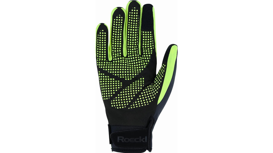 Roeckl Rapallo Waterproof Handschuhe lang dress black/fluo yellow