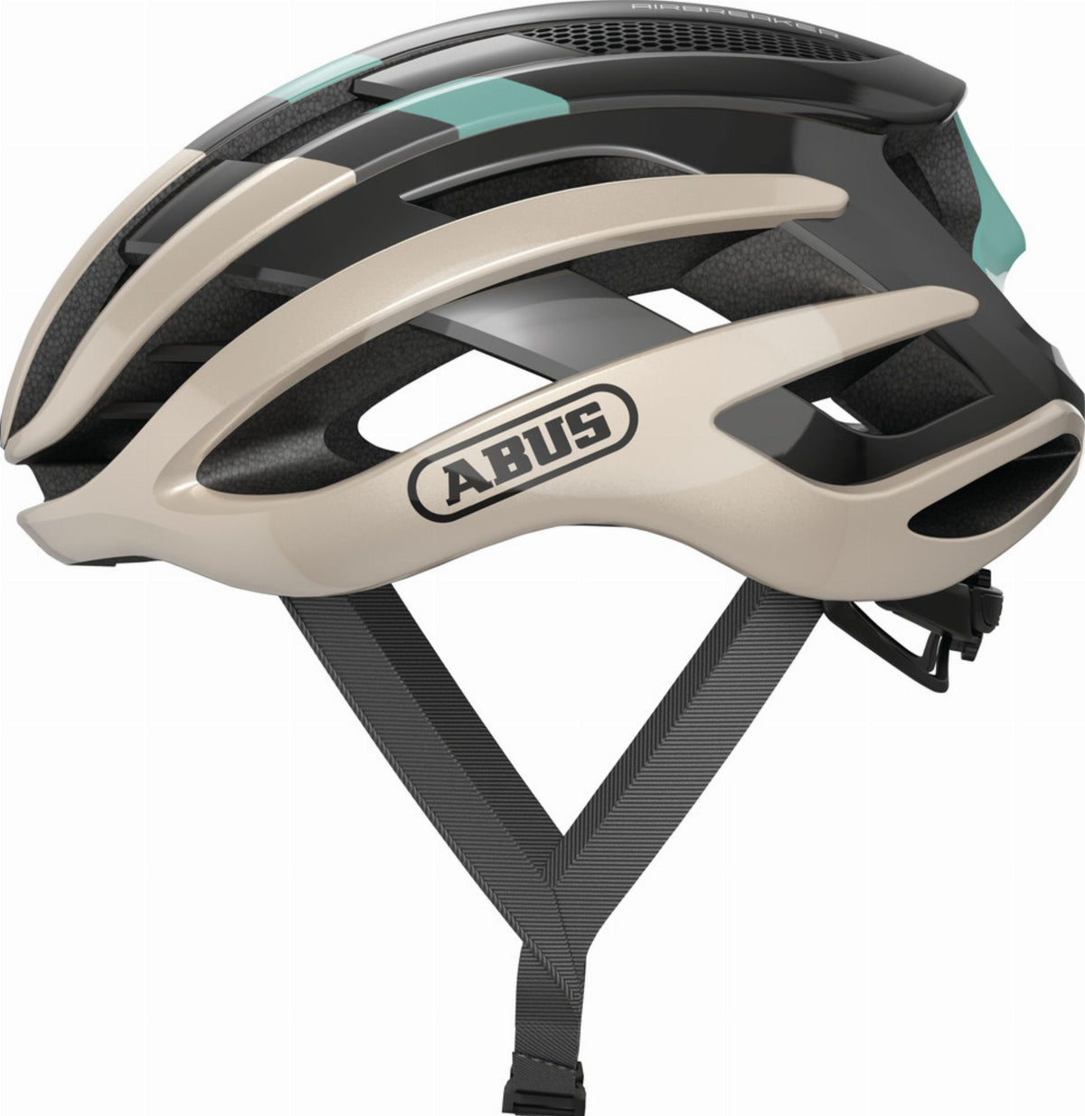 Abus Airbreaker Rennrad-Helm champagne gold – Biketech24