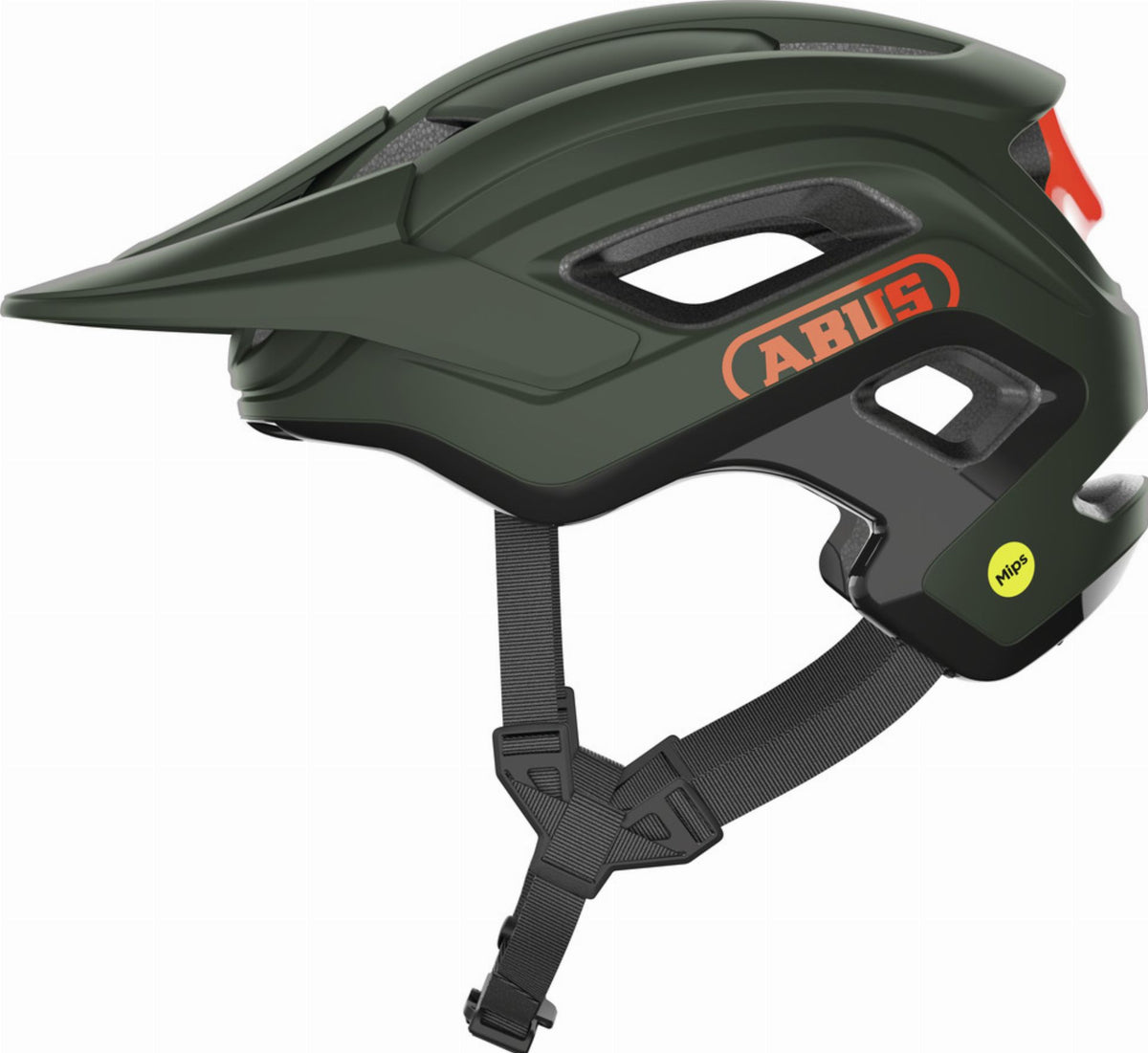 Abus Cliffhanger Mips MTB-Helm pine green - M (54-58 cm)