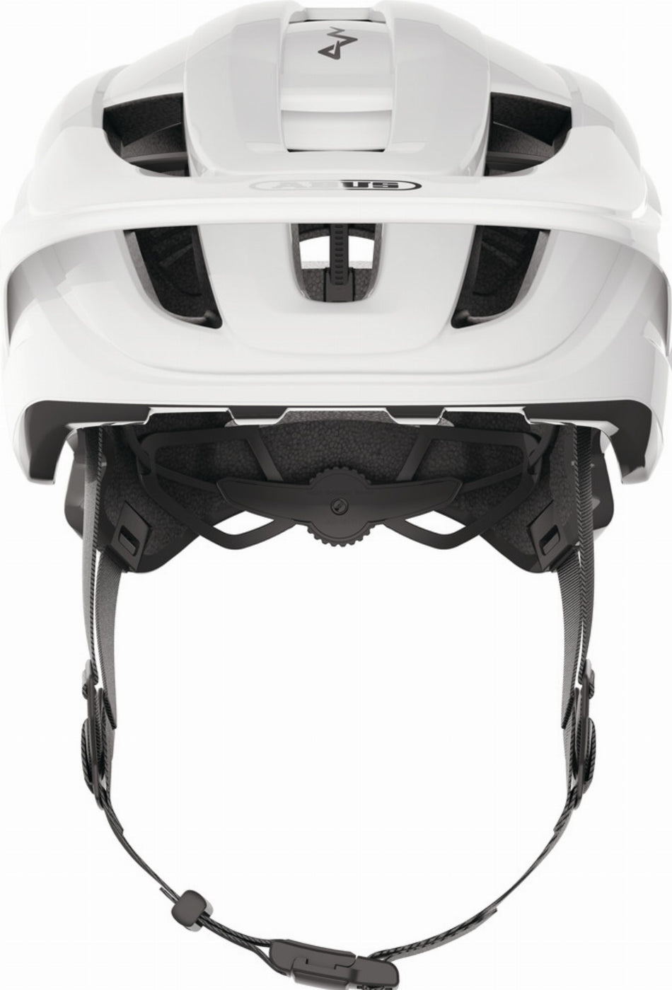 Abus Cliffhanger Mips MTB-Helm shiny white