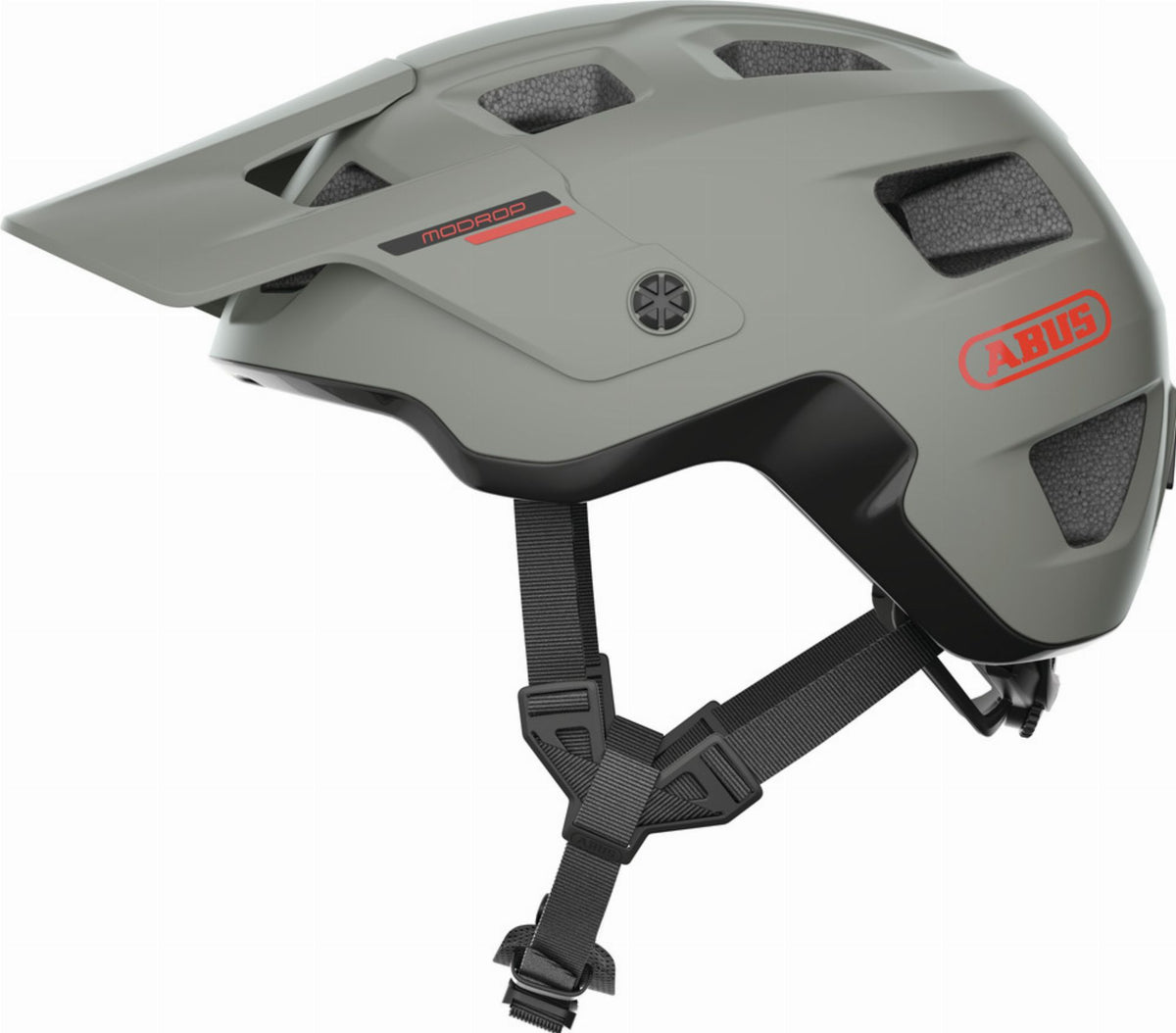 Abus MoDrop MTB-Helm chalk grey - S (51-55 cm)