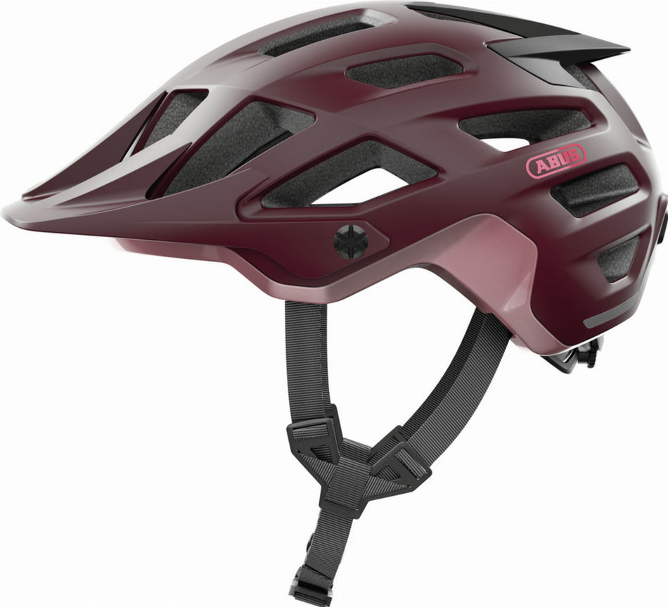 Abus Moventor 2.0 MTB-Helm wildberry red