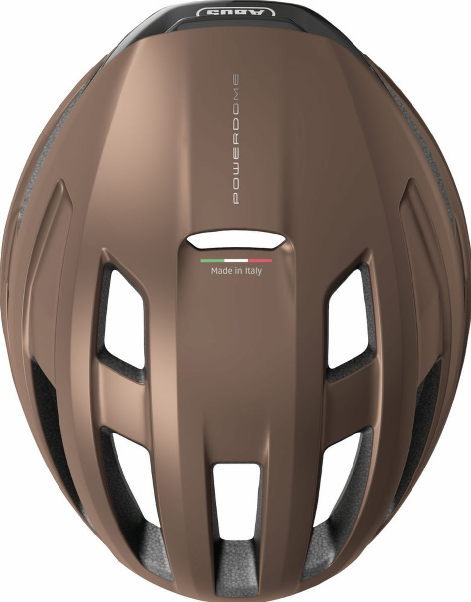Abus PowerDome Ace Rennrad-Helm metallic copper