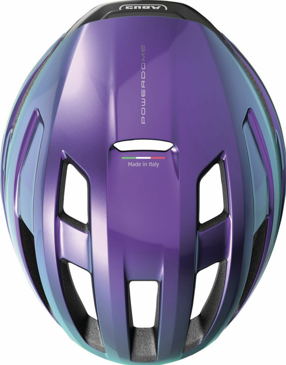 Abus PowerDome Rennrad-Helm flip flop purple