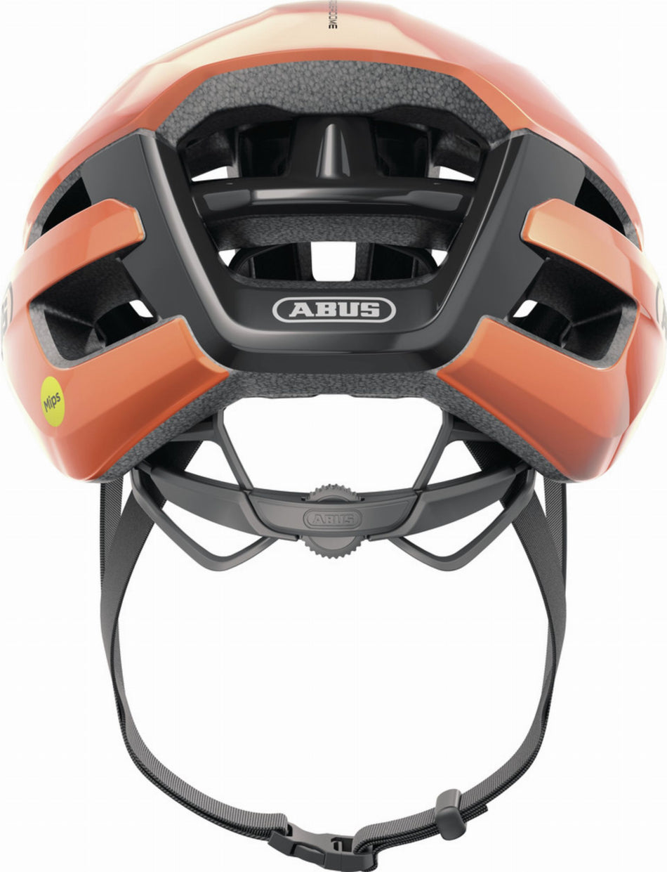 Abus PowerDome Mips Rennrad-Helm goldfish orange