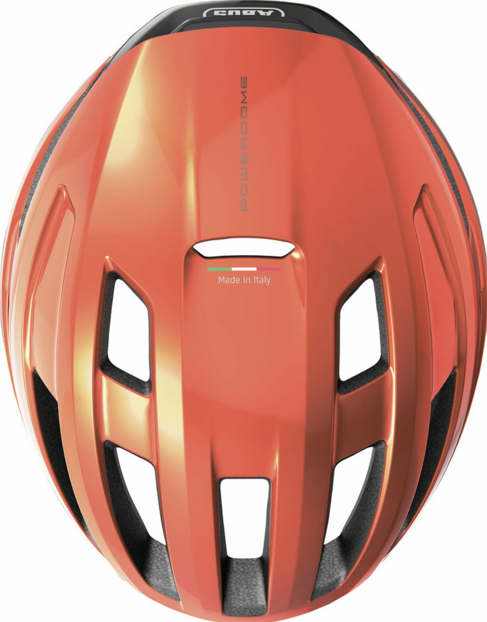 Abus PowerDome Rennrad-Helm goldfish orange