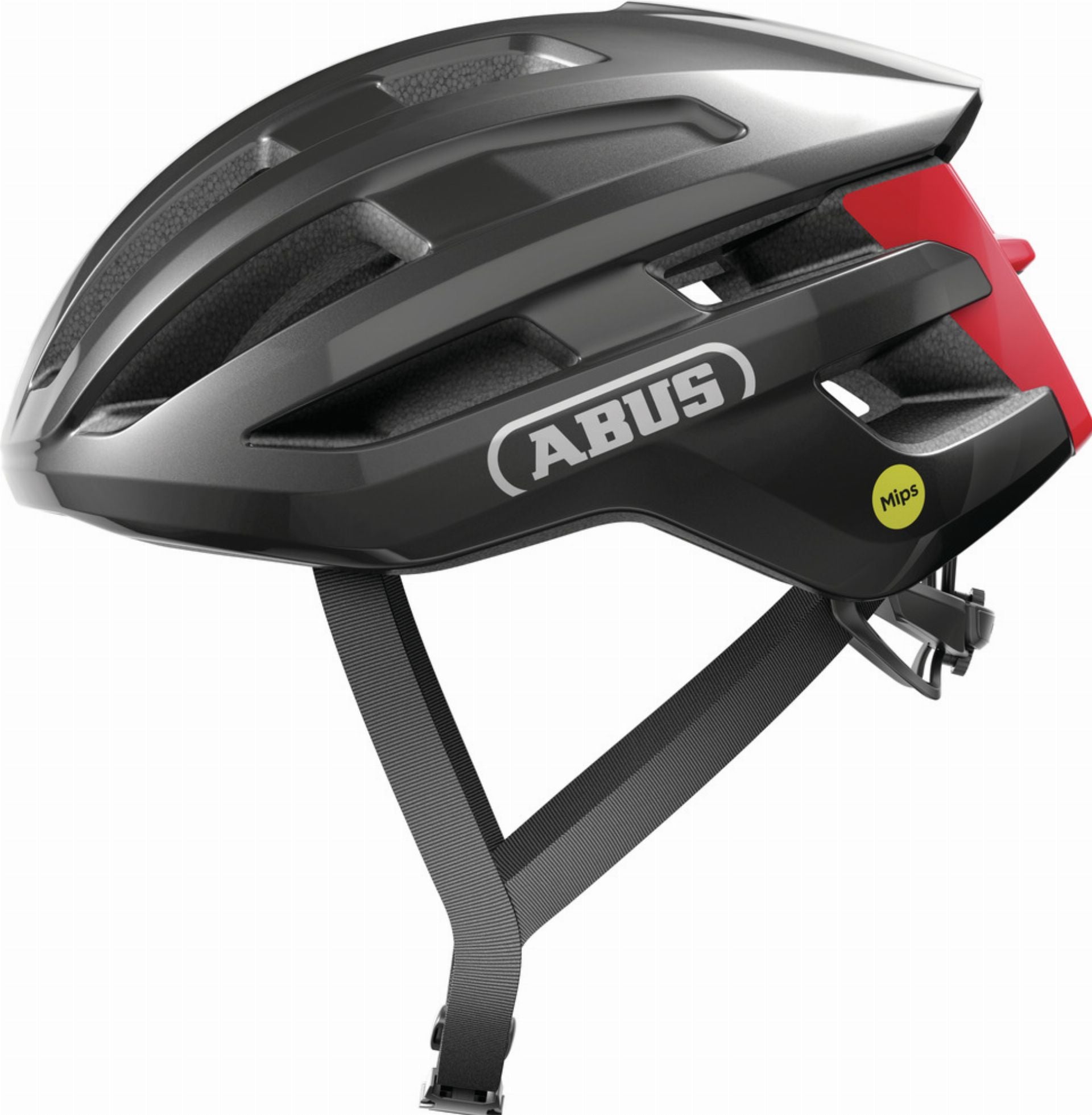 Abus PowerDome Mips Rennrad-Helm titan - S (51-55 cm)