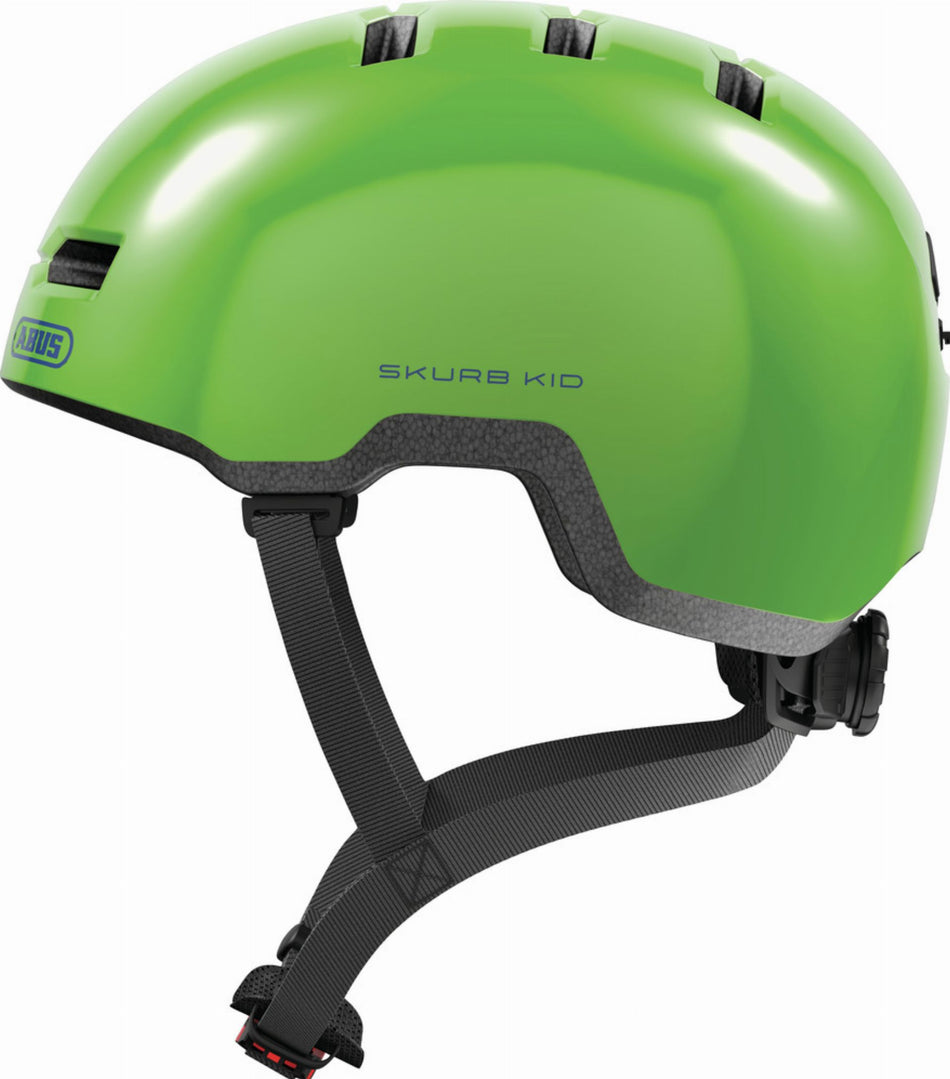 Abus Skurb Kid Kinder-Helm shiny green