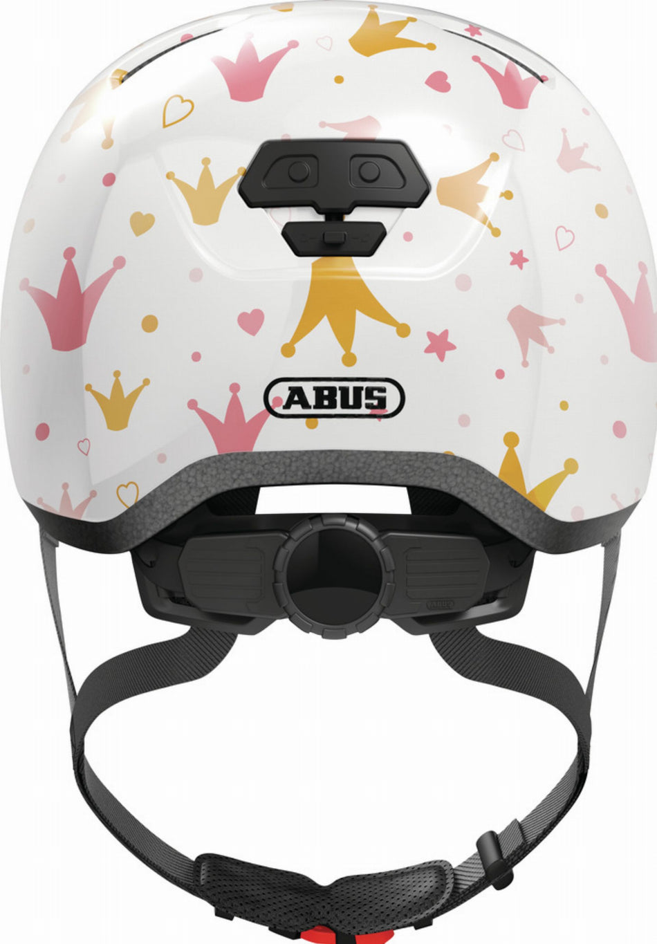 Abus Skurb Kid Kinder-Helm white crowns