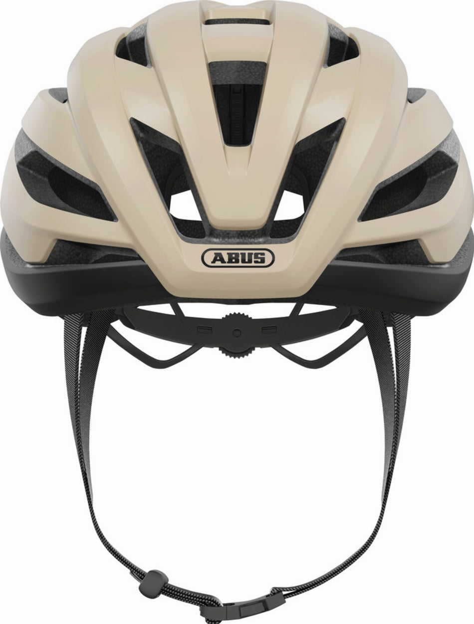 Abus StormChaser Rennrad-Helm beige black