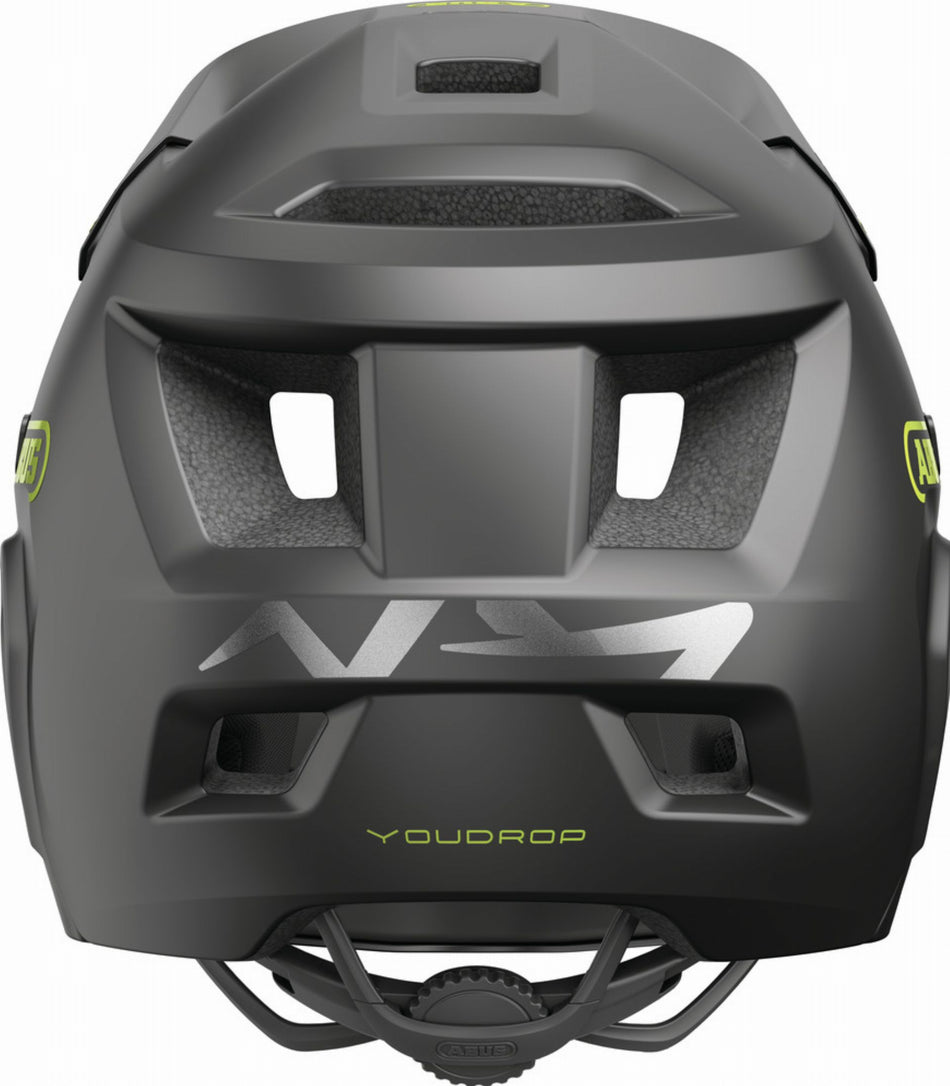 Abus YouDrop FF Kinder-Helm velvet black S (48-55 cm)